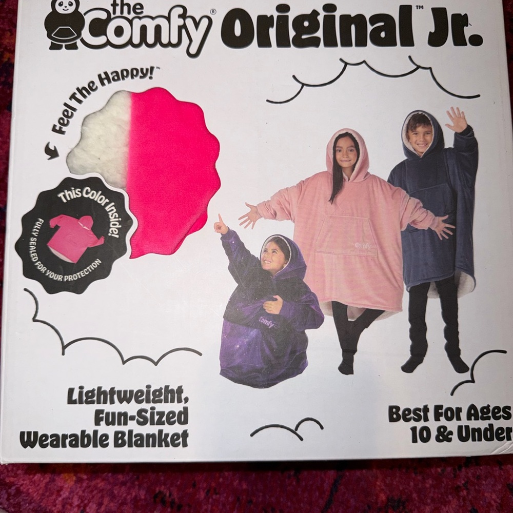 The Comfy Original Jr.- new in box- pink shark tank